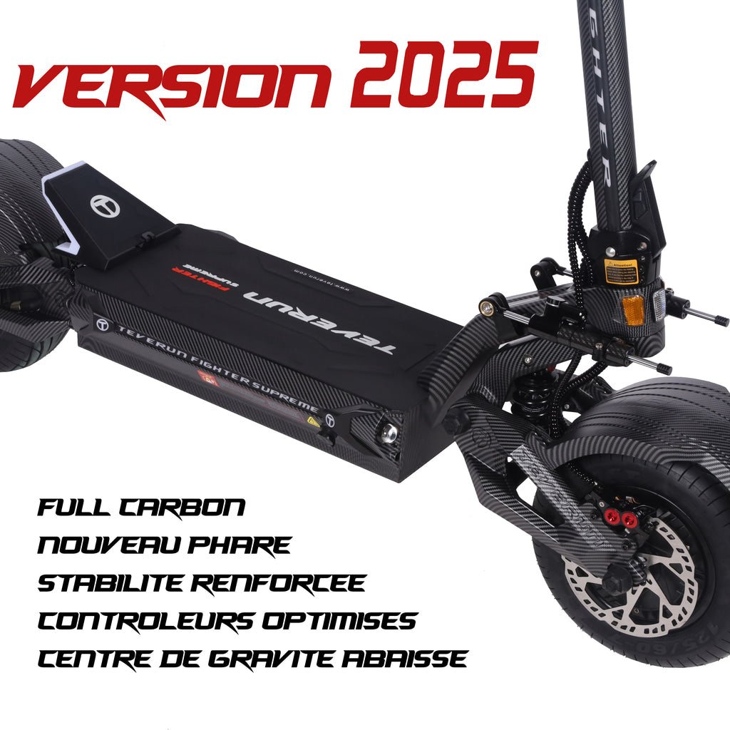 Trottinette Électrique Teverun 7260R V4 2025 : Puissante et Hyper Rapide - Weebot