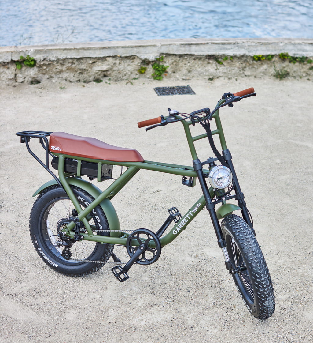 Vélo Électrique Biplace Cargo Garrett Miller X : Robuste et Fiable - Weebot