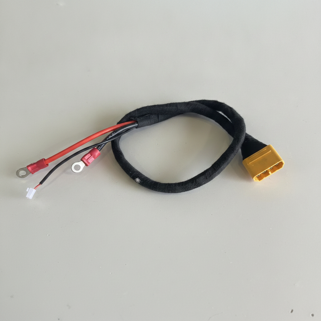 Adaptateur de Batterie Kaabo Wolf King GTR, packshot studio sur fond blanc