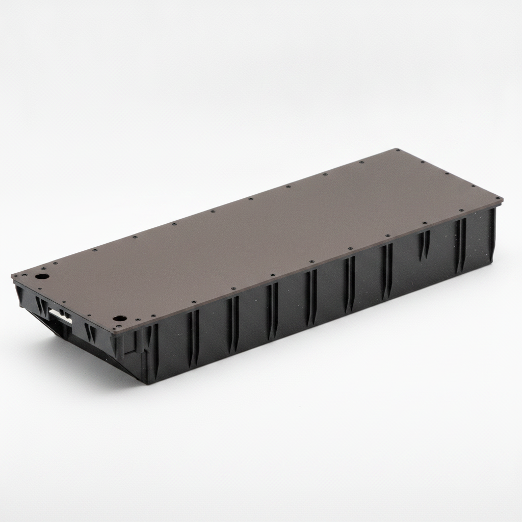 Batterie Amovible 72V Kaabo Wolf King GTR, packshot studio sur fond blanc
