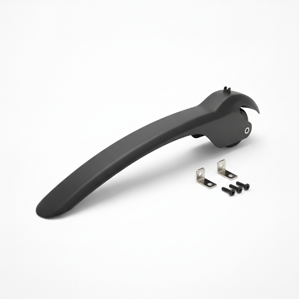 Kit d'Extension de Garde-Boue Arrière Kaabo Wolf King GTR, packshot studio sur fond blanc