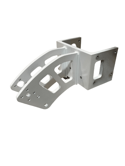 White Deck Folding System Base for Electric Scooter Speedway 5 Minimotors