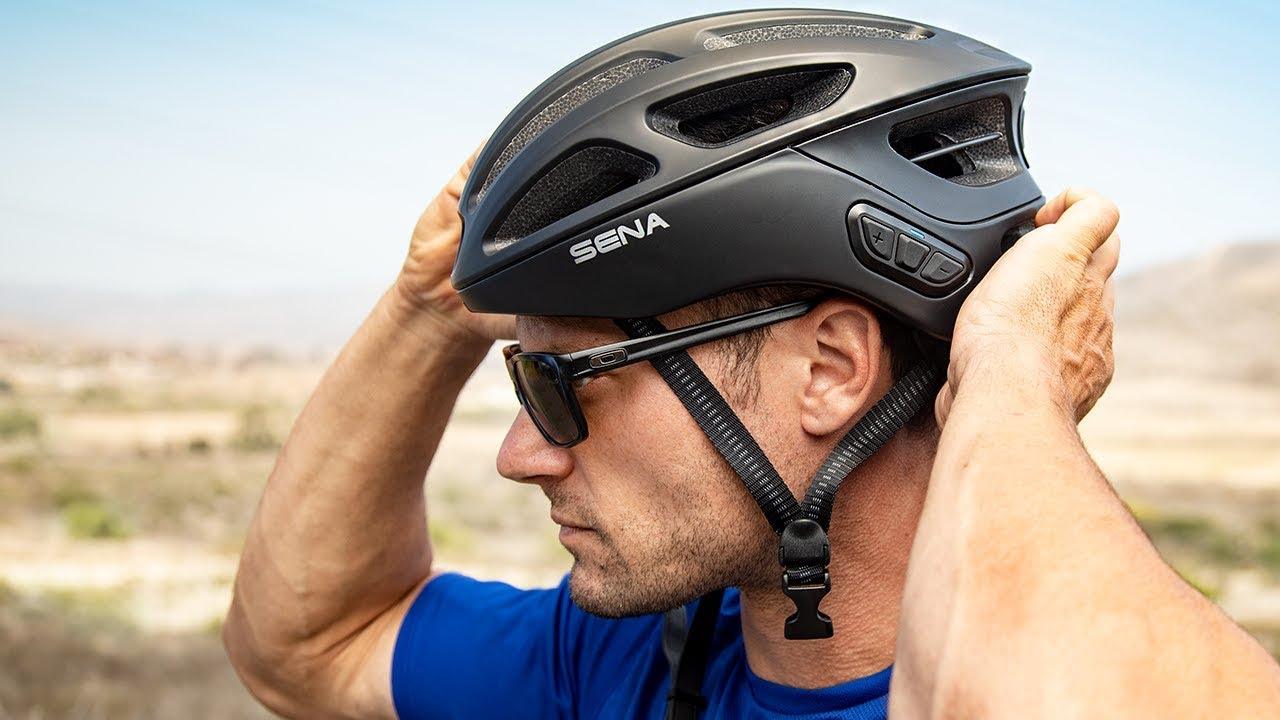 Casque velo SENA R1 porte profil