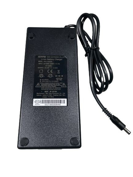 3AH Charger for 48V Battery E-Twow GT SE Electric Scooter (Black Connector)