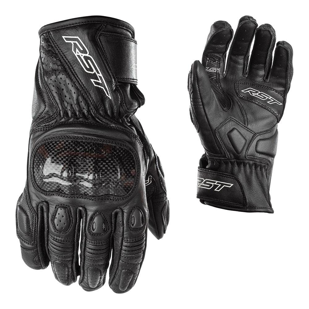Gants RST Stunt 3 cuir textile noir