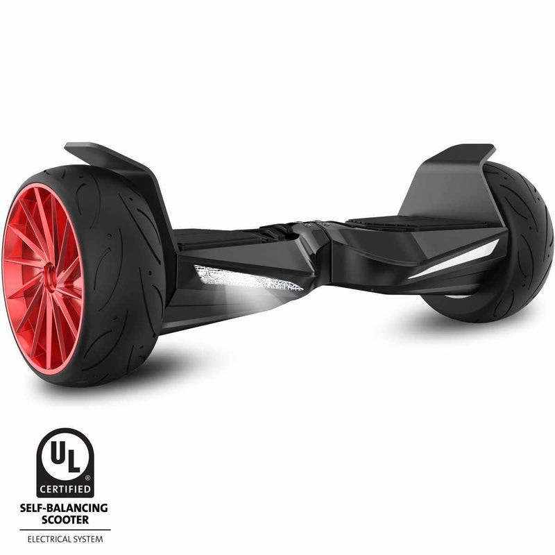 Hoverboard Kiwane XR 800W pneu route