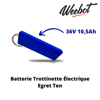 batterie interne trottinette electrique egret ten36v pas cher