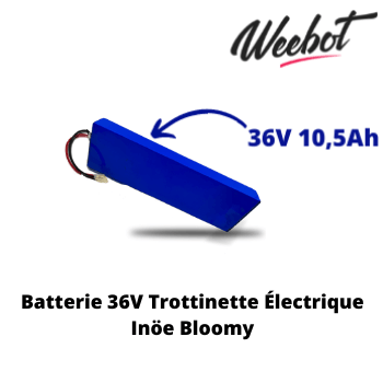batterie interne compatible trottinette electrique inoe bloomy weebot pas cher