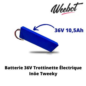batterie interne trottinette electrique inoe tweeky weebot