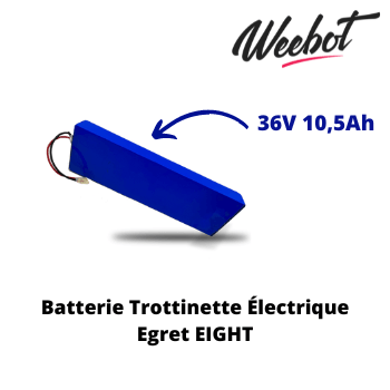 batterie interne trottinette electrique egret height 36v pas cher
