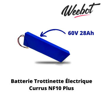 batterie interne trottinette electrique currus nf10 plus pas cher haute performance