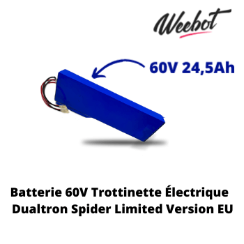 batterie interne trottinette electrique dualtron spider limited version eu minimotors 60v weebot pas cher