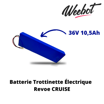 batterie interne trottinette electrique revoe cruise 36v pas cher