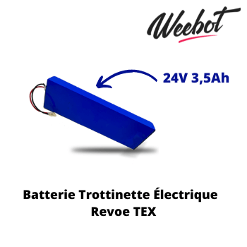 batterie interne trottinette electrique revoe tex 24v pas cher