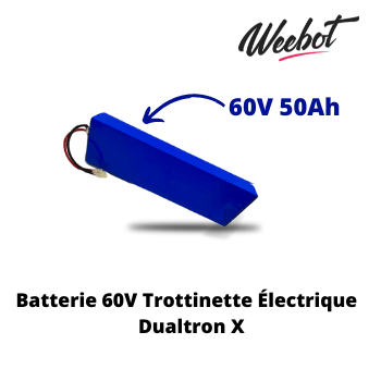 batterie trottinette electrique dualtron x minimotors 60v 52ah pas cher