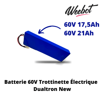 batterie trottinette electrique dualtron new 60v weebot minimotors performance