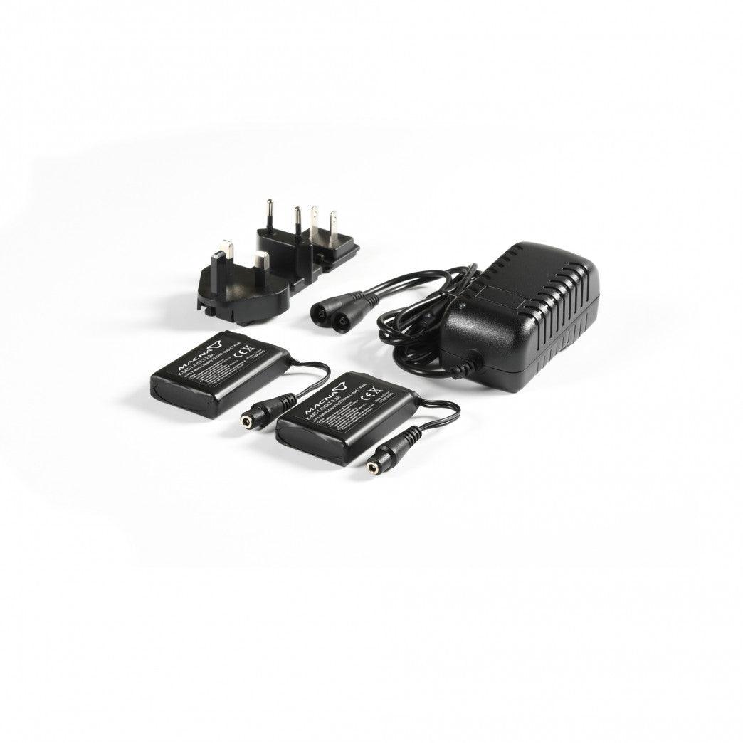 batterie chargeur macna gants chauffants ion unite rtx 7v 2ah