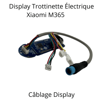 cablage display trottinette electrique xiaomi m365 pas cher