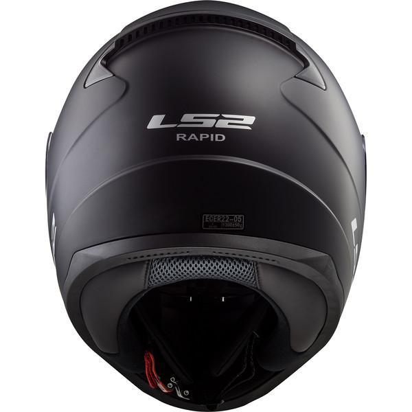 casque moto ls2 ff353 rapid noir aeration