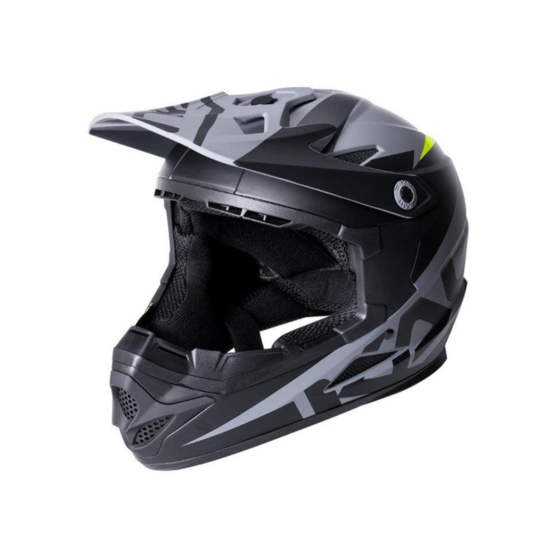 casque vtt integral kali zoka switchback dark black noir pas cher