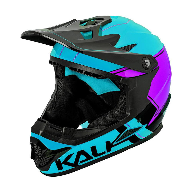 casque vtt integral kali zoka switchback violet bleu