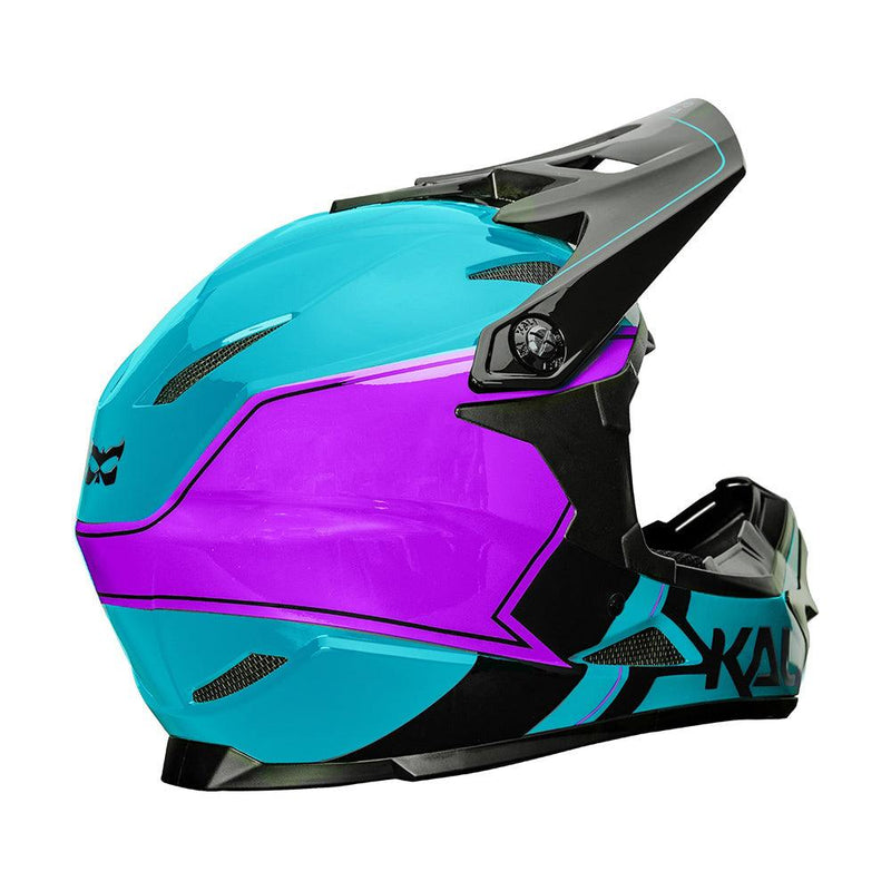 casque vtt integral kali zoka switchback violet bleu pas cher