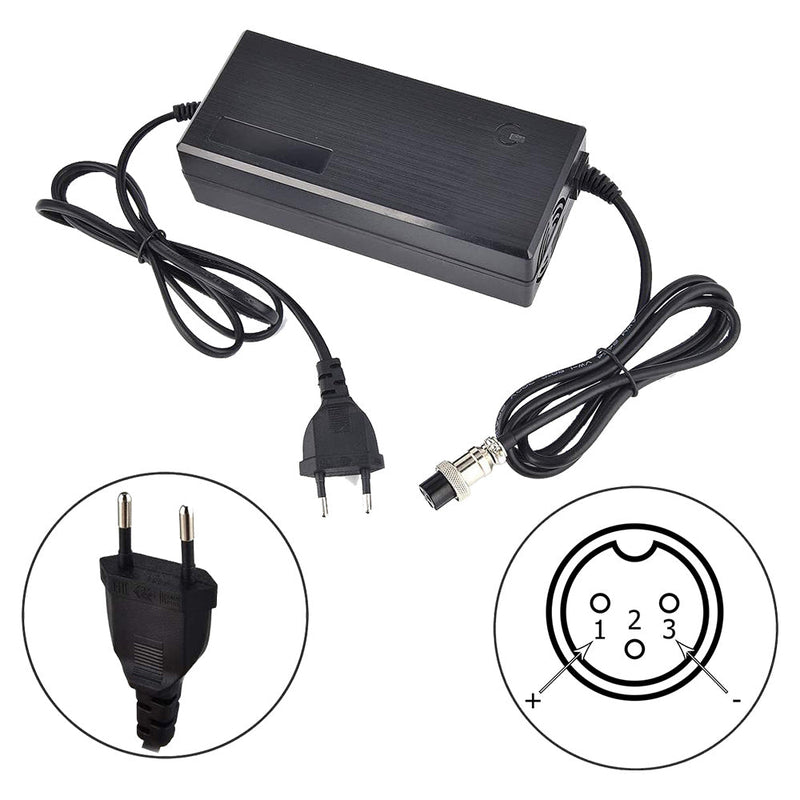 Chargeur Standard 2Ah pour Batterie 12V Potence Dualtron X (3 Pins)