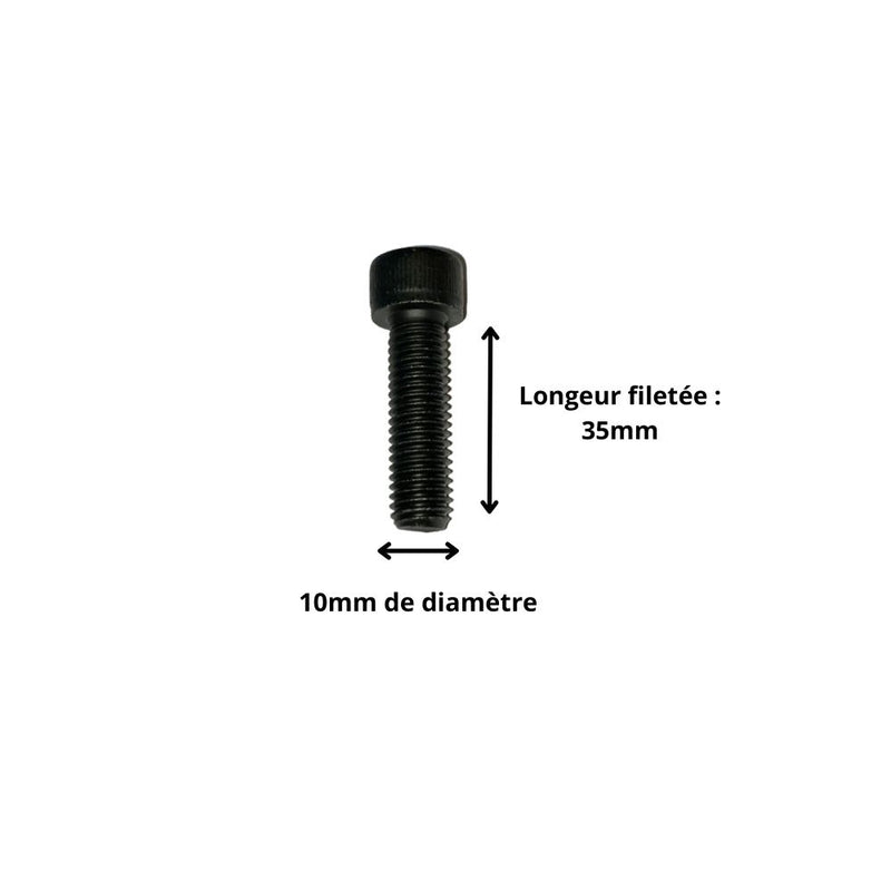 dimensions vis m10x35 cylindrique 
