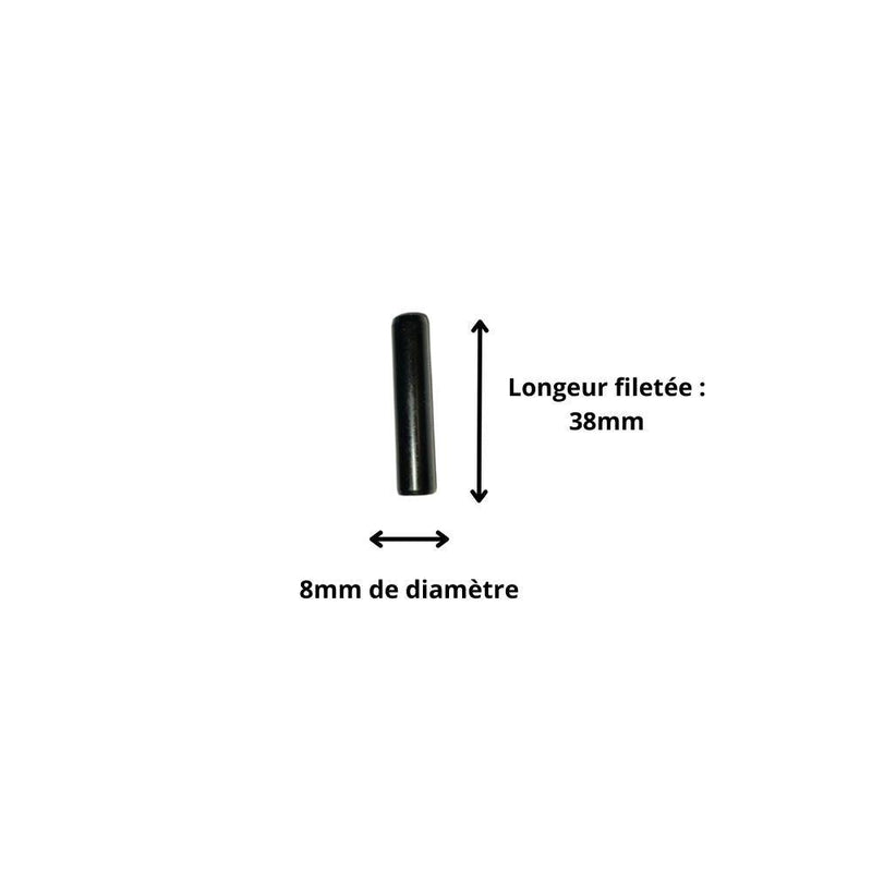 dimensions vis m8x38 sans tête