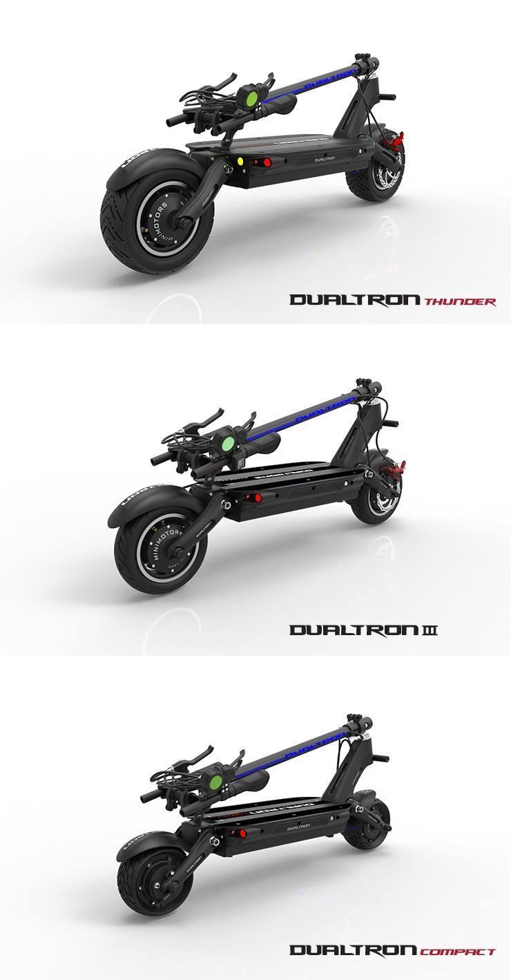 dualtron compact trottinette electrique comparatif