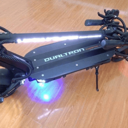 dualtron compact trottinette electrique minimotors led