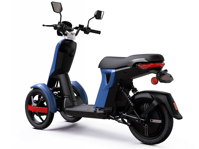 e scooter 3 roues doohan itango bleu