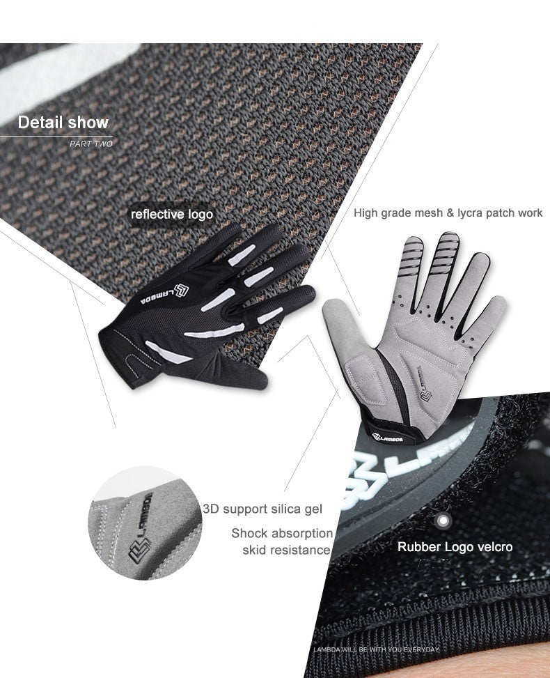 gant velo protection gel silicone gris caracteristiques