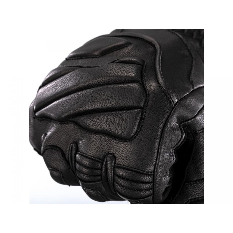 gants rst turbine waterproof cuir noir imperméable pas cher phalange protection