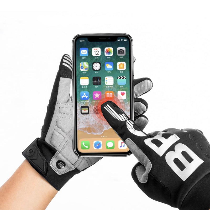 Mobestech 3 Pièces Gants pour Écran Tactile Gants De Téléphone Gants De  Conduite Gants Unisexes Gants Tactiles Gants De Vélo