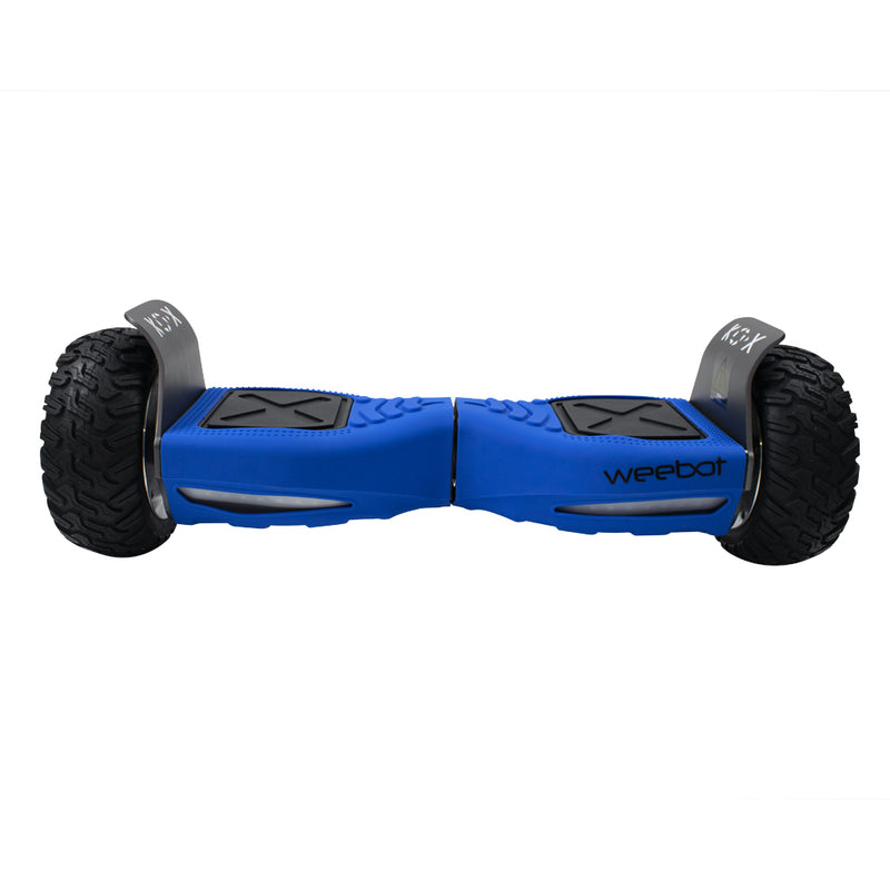 housse hoverboard tout terrain silicone bleu