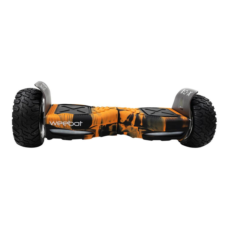 housse hoverboard tout terrain silicone orange noir