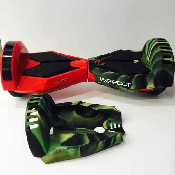 Housse siliconée de protection hoverboard 8 pouces (la paire) - Weebot