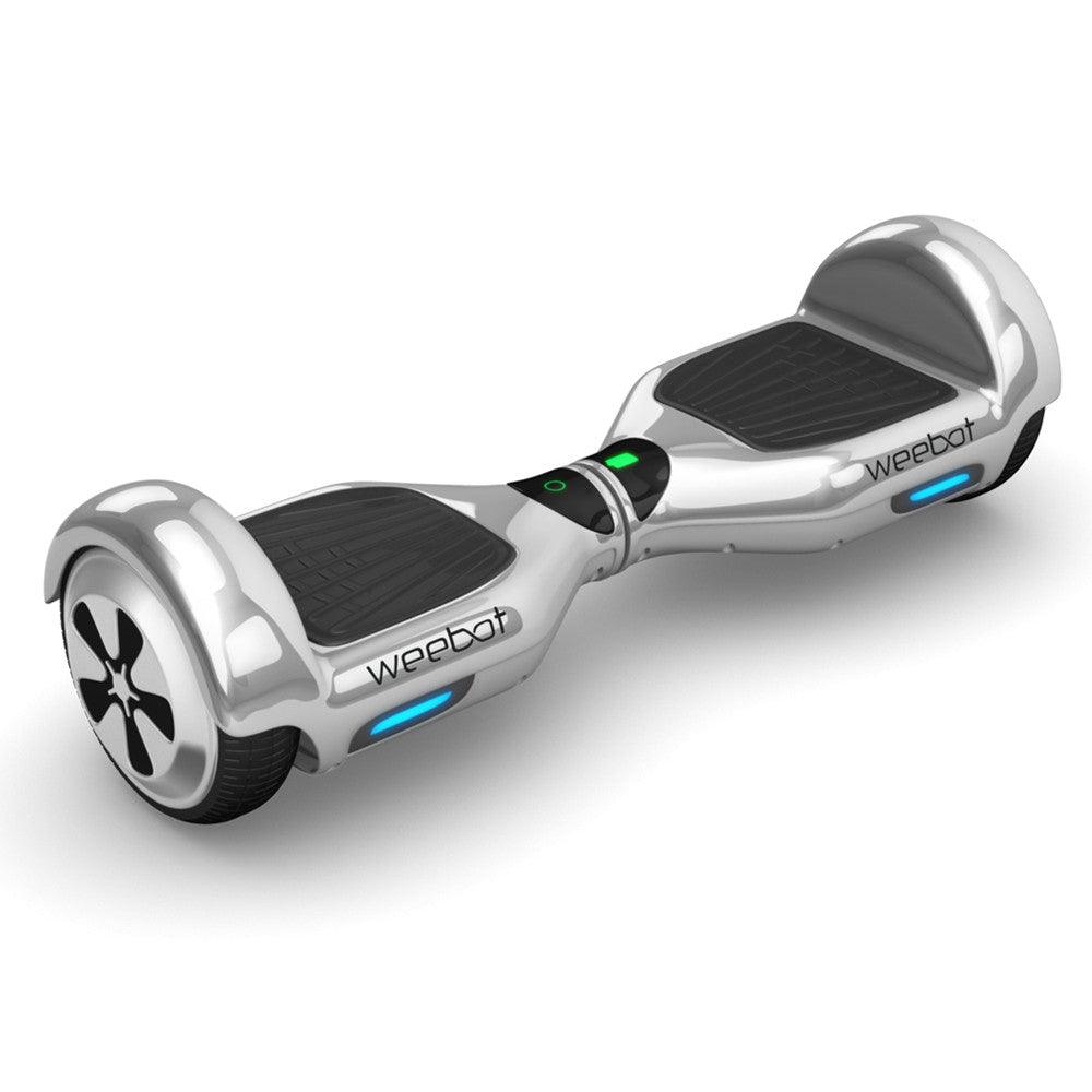 Hoverboard Classic Silver Chrome - 6,5 Pouces - Weebot