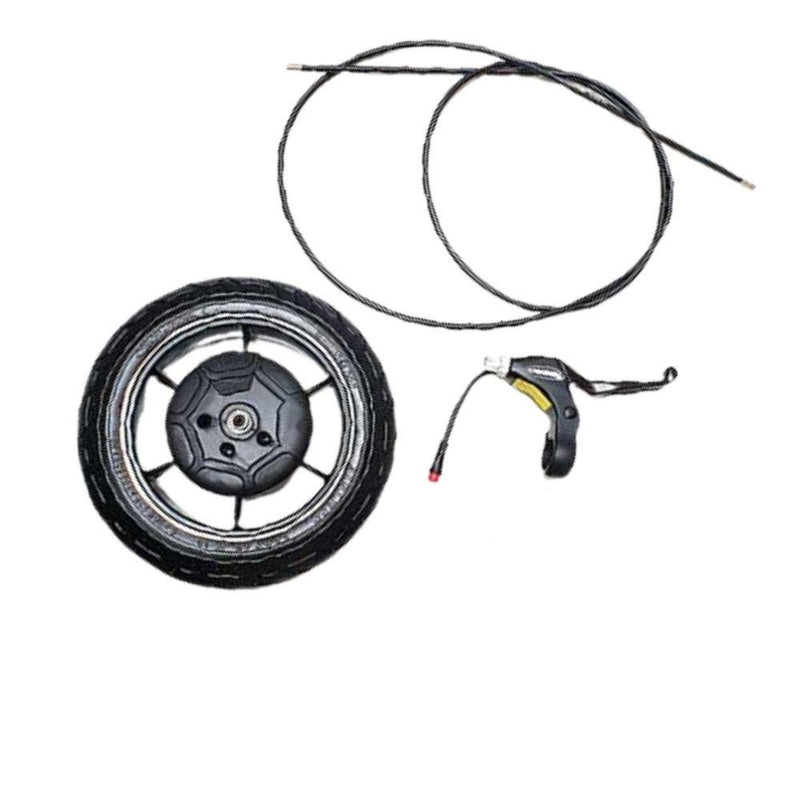 kit frein tambour pour etwow trottinette électrique pneu plein poignée cable