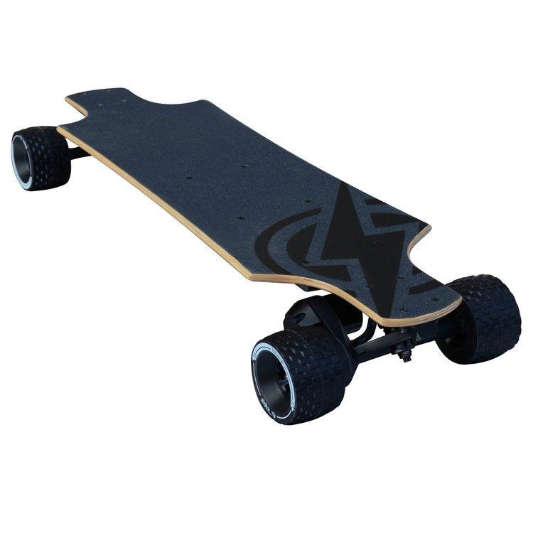 longboard electrique tout terrain atom electric b10x roue cross