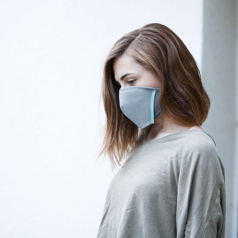 masque anti pollution closca gris confortable