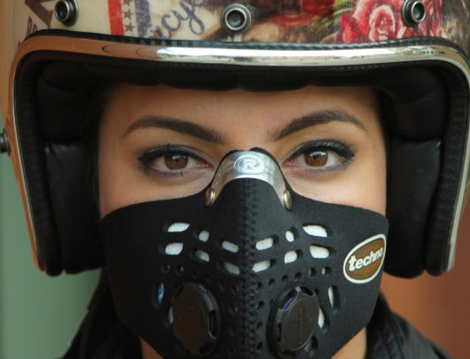 masque anti pollution respro techno noir femme