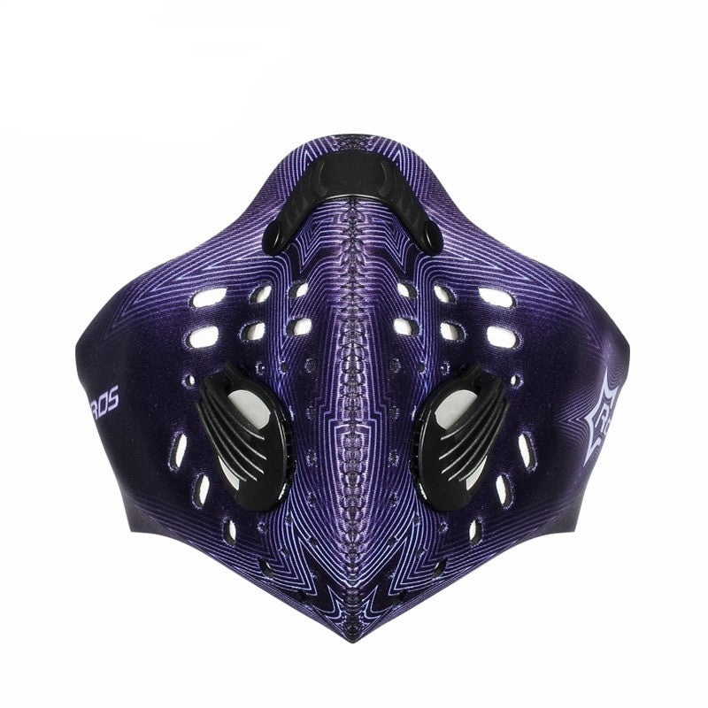 masque anti pollution rock bros violet