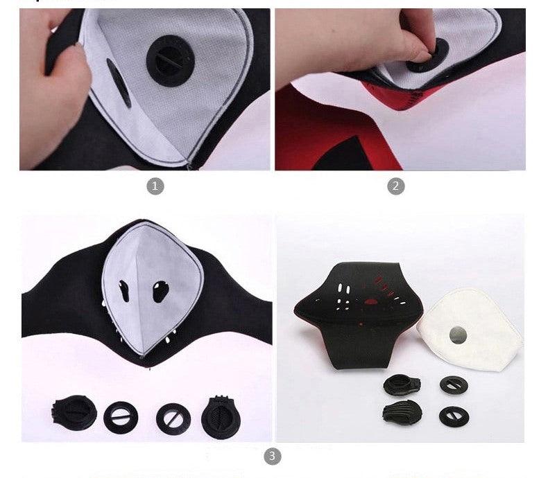 Masque Anti-pollution RESPRO Ultralight - Sable - Cyclisme Et Moto - Taille M