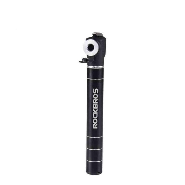 Mini Pompe A Vélo,Pompe Manuelle Portable avec Cadre Et Aiguille,Gonflage Précis Et Rapide Mini Pompe A Vélo,Pompe Manuelle Portable avec Cadre Et Aiguille,Gonflage Précis Et Rapide