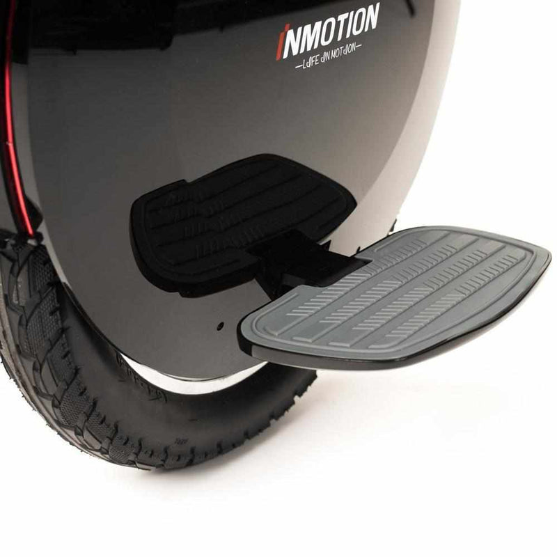 monoroue inmotion v10f zoom cale pieds