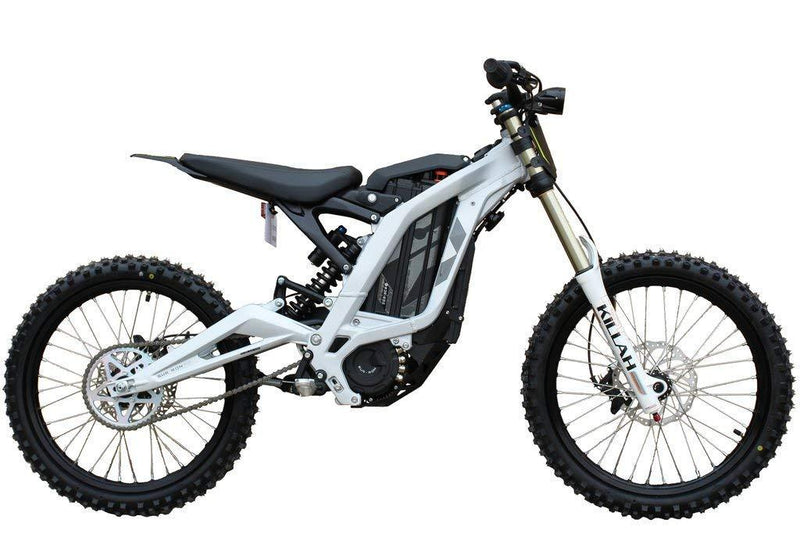 moto cross electrique sur ron light bee argent