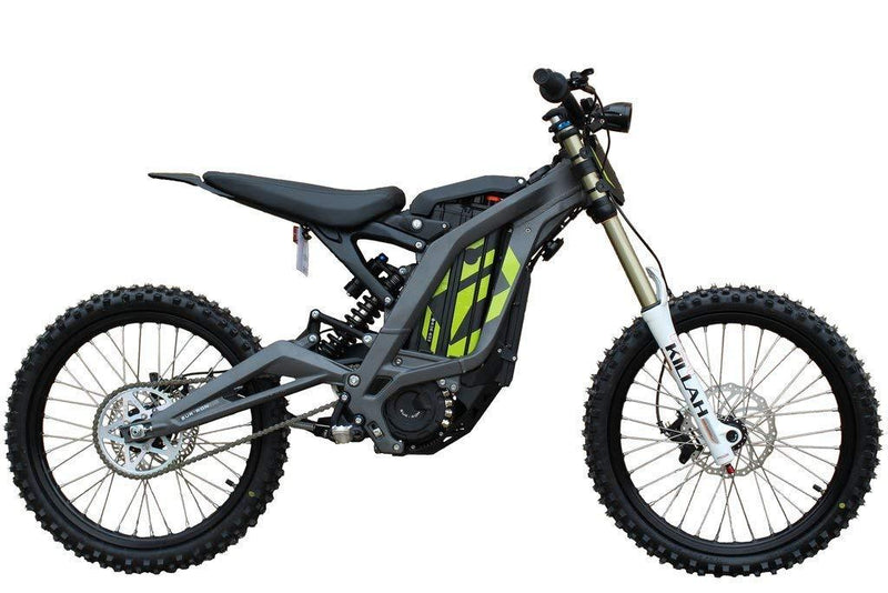 moto cross electrique sur ron light bee gris