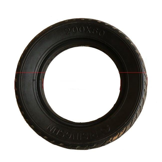 Pneu Plein 8 pouces (8x2/200x60) Increvable pour Trottinette Électrique Dualtron Raptor et Zero 8 - Weebot